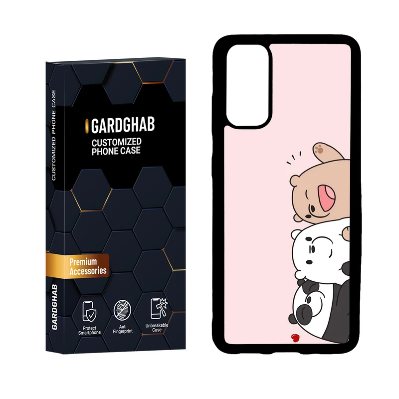 کاور گارد قاب مدل دور ژله ای فانتزی مناسب برای گوشی موبایل سامسونگ Galaxy S20