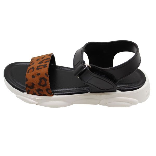 صندل زنانه پاپا مدل ملودی پلنگی کد 1-1388-GY -  - 35