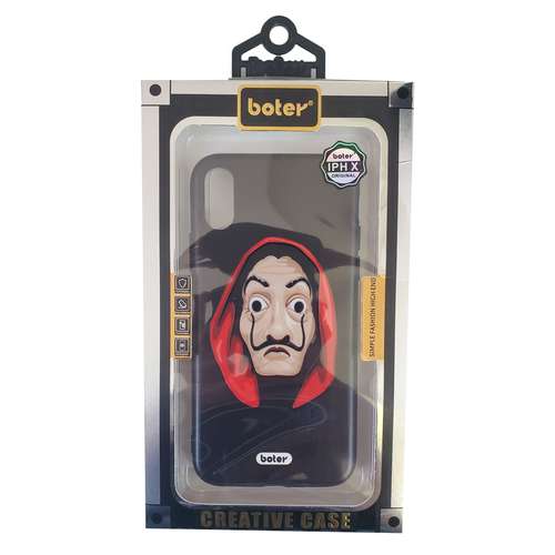کاور مدل lacasa de papel کد  3189168 مناسب برای گوشی موبایل اپل iPhone XXs