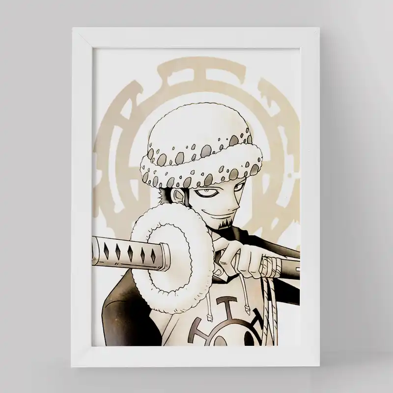 تابلو خندالو مدل ترافلگر انیمه وان پیس One Piece کد 17268