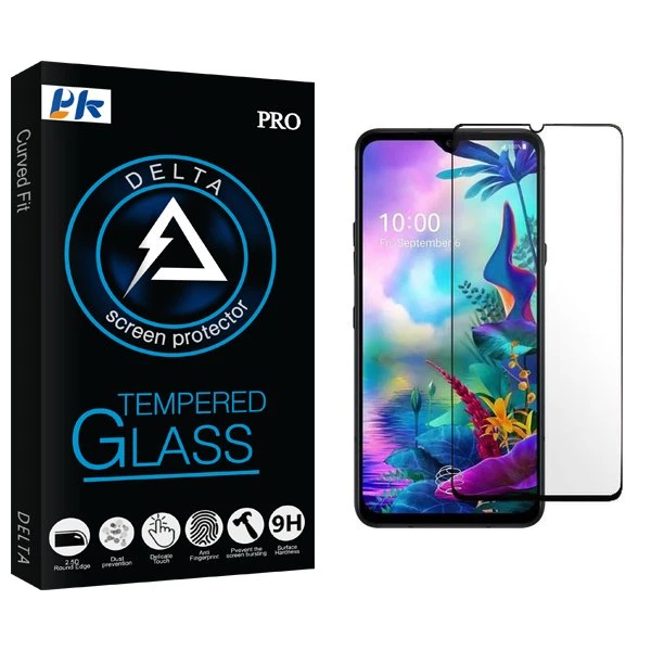محافظ صفحه نمایش شیشه ای پی کی مدل Delta مناسب برای گوشی موبایل ال جی G8X ThinQ