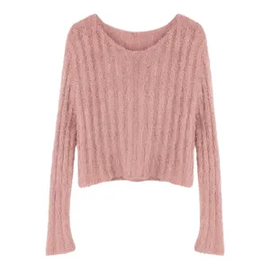 پلیور یقه گرد زنانه مدل 2317