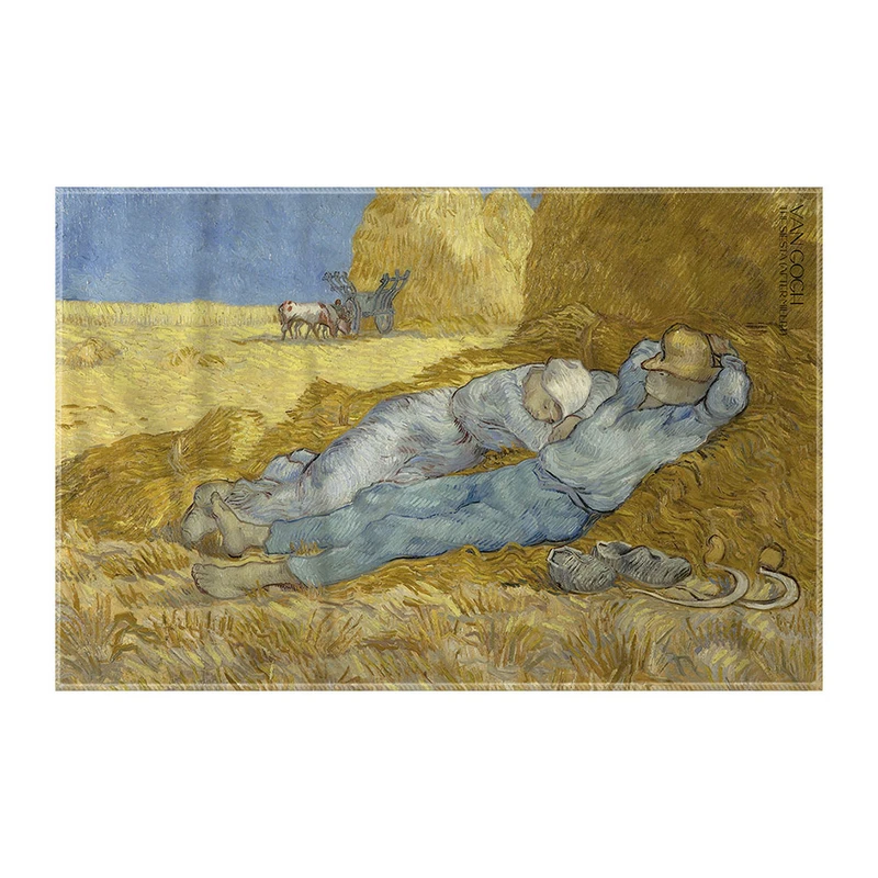 کاغذ کادو ترمه طراحان ایده مدل استراحت از ونگوگ کد art0011