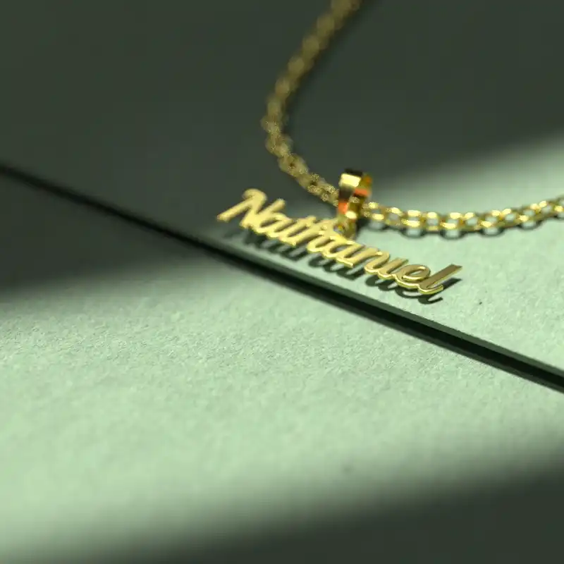 گردنبند طلا 18 عیار زنانه مدوپد مدل Nathaniel