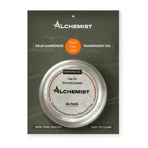 ژل دمپر الکمیست مدل مستطیل بسته 6 عددی 