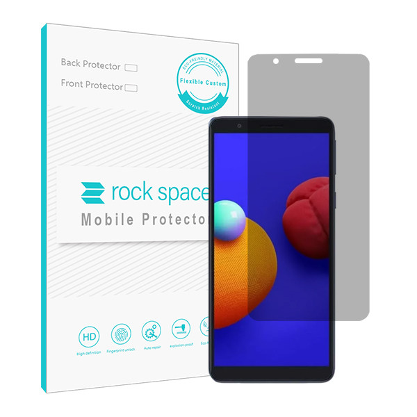 محافظ صفحه نمایش حریم شخصی راک اسپیس کد PRV مناسب برای گوشی موبایل سامسونگ Galaxy A01 Core