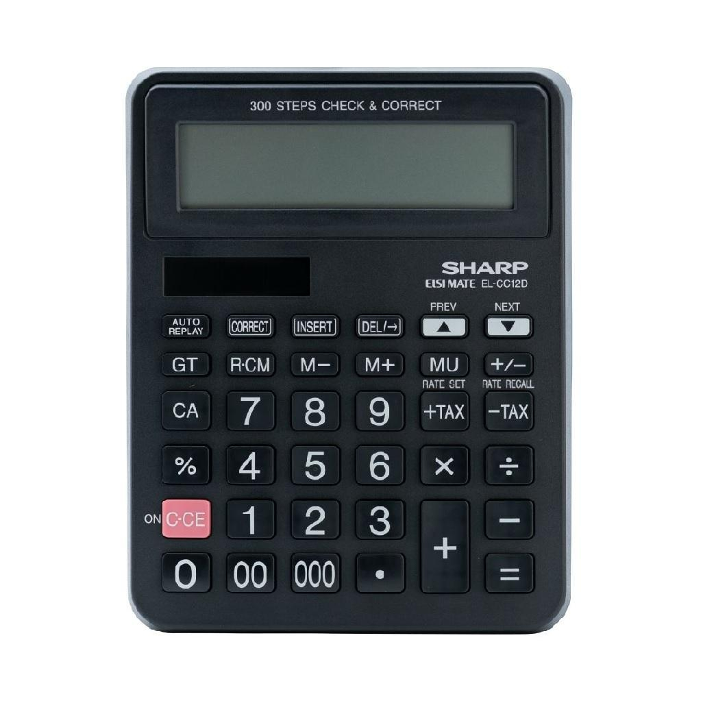 ماشین حساب شارپ مدل EL-CC12D ماشین حساب شارپ مدل EL-CC12D