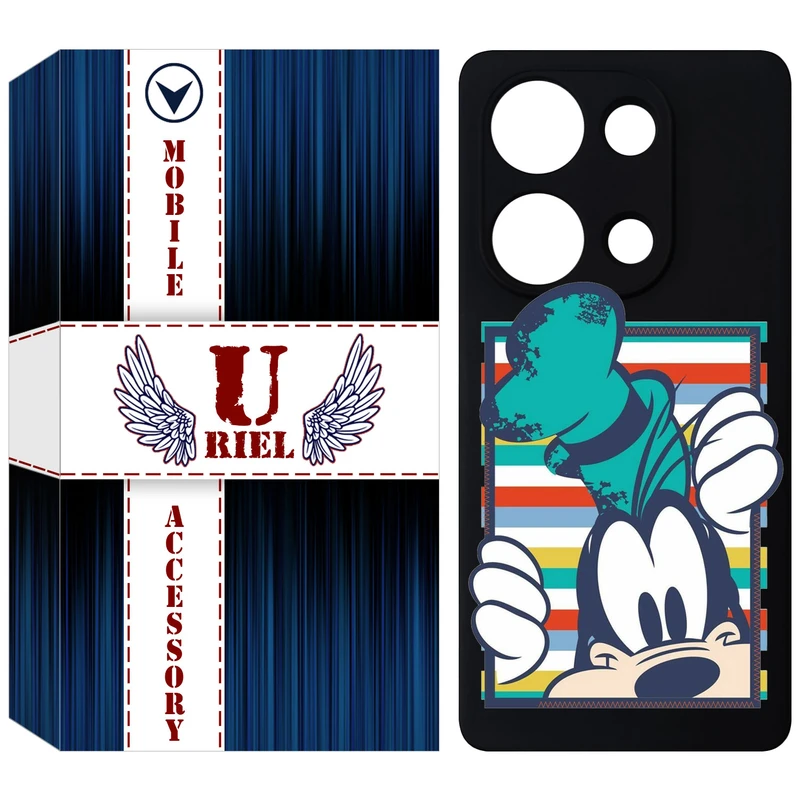 کاور یوریل مدل KSH کد 2 طرح سگ مناسب برای گوشی موبایل شیائومی Redmi Note 14S