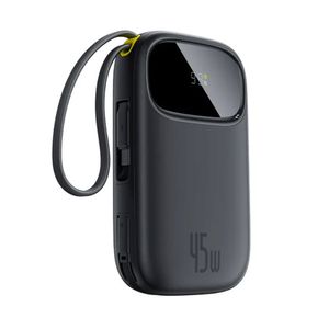 پاوربانک 45 وات بیسوس مدل EnerFill FC31 Qpow3 ظرفیت 20000 میلی‌آمپرساعت به همراه 2 عدد کابل لایتنینگ / USB-C
