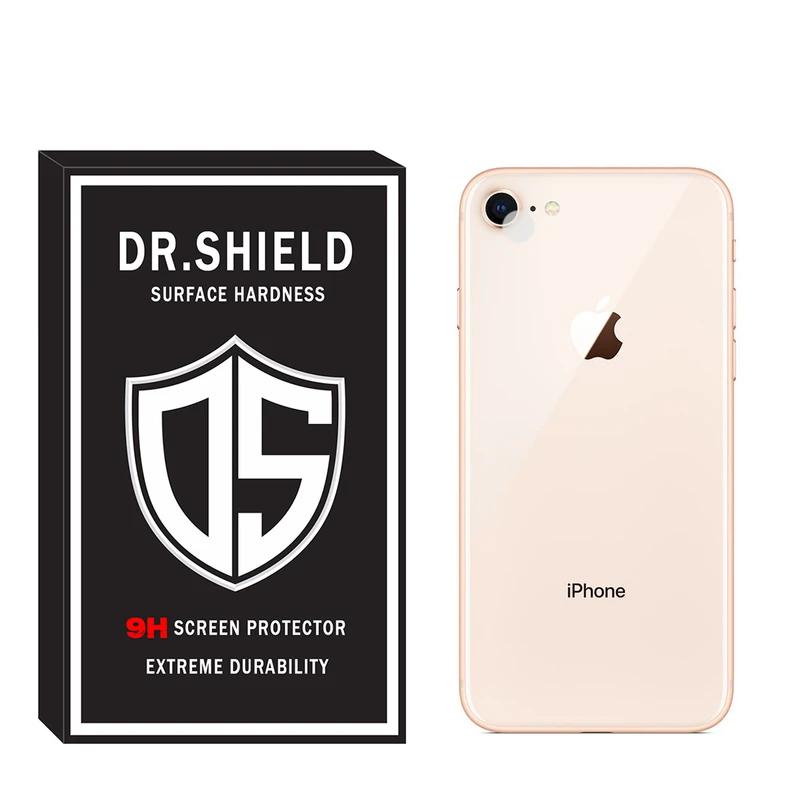محافظ لنز دوربین دکتر شیلد مدل LNZDR مناسب برای گوشی موبایل اپل Iphone 8