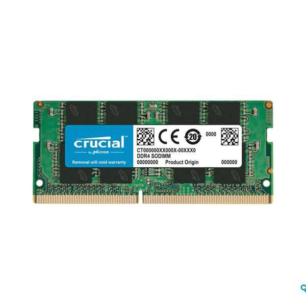 رم لپ تاپ DDR4 تک کاناله 2666 مگاهرتز CL17 کروشیال مدل PC4-2666 ظرفیت 4 گیگابایت