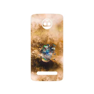 MAHOOT Collage of surreal Portrait of Men Cover Sticker for Motorola Moto Z2 Force