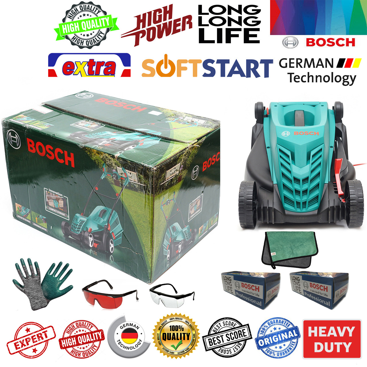 دستگاه چمن زن برقی بوش مدل ARM 37