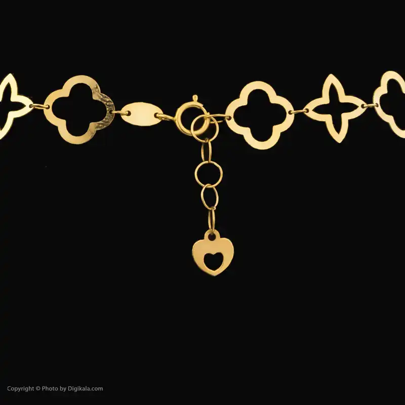 گردنبند طلا 18 عیار زنانه مایا ماهک مدل MM1362 طرح ونکلیف