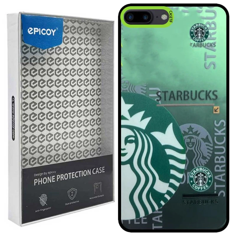  کاور اپیکوی مدل Star Bucks مناسب برای گوشی موبایل اپل iphone 7 plus / 8 plus