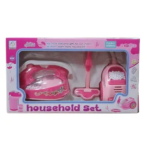 ست اسباب بازی لوازم خانه مدل جاروبرقی و اتو کد 3201