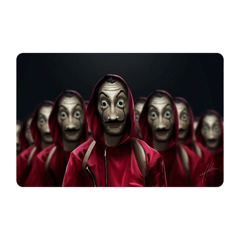 ماوس پد طرح مانی هیست - Money Heist مدل mpb97