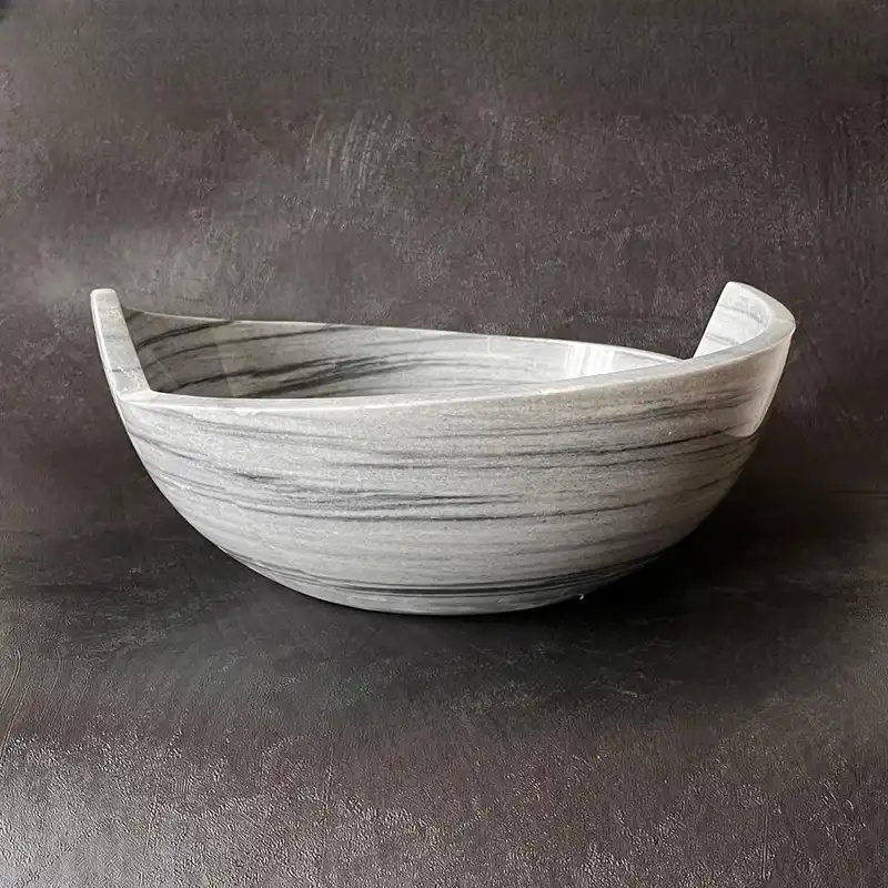 کاسه روشویی طرح موج کد 0404