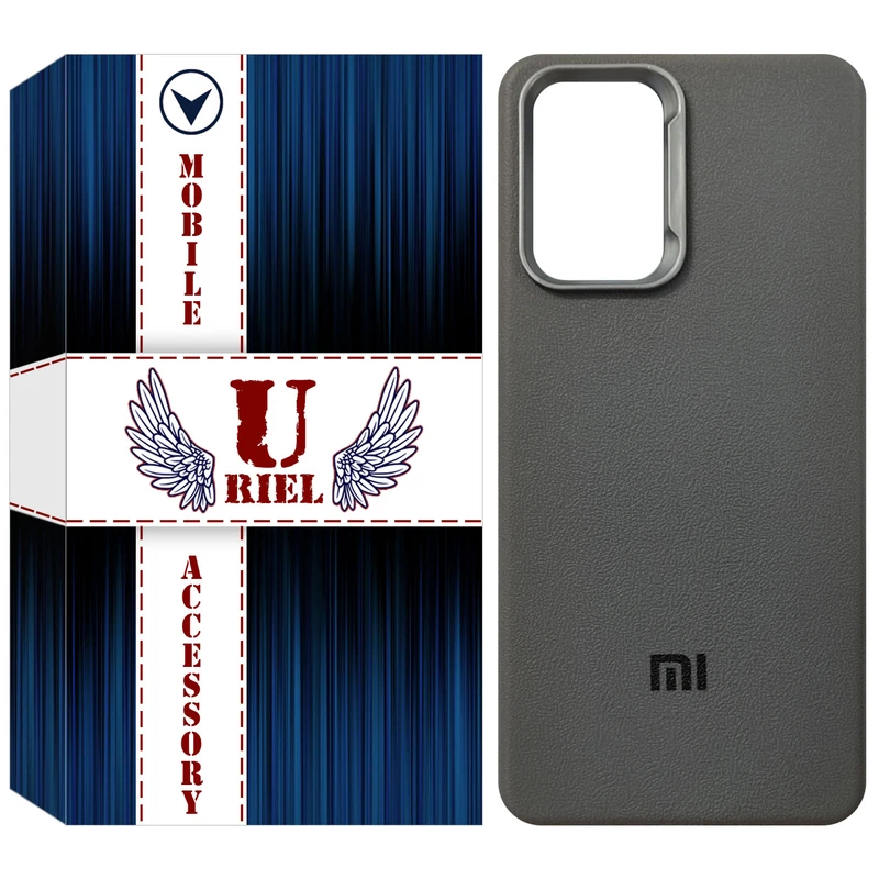 کاور یوریل مدل قاب Leather Design طرح چرمی مناسب برای گوشی موبایل شیائومی  Redmi Note 11 4G / Redmi Note 11S