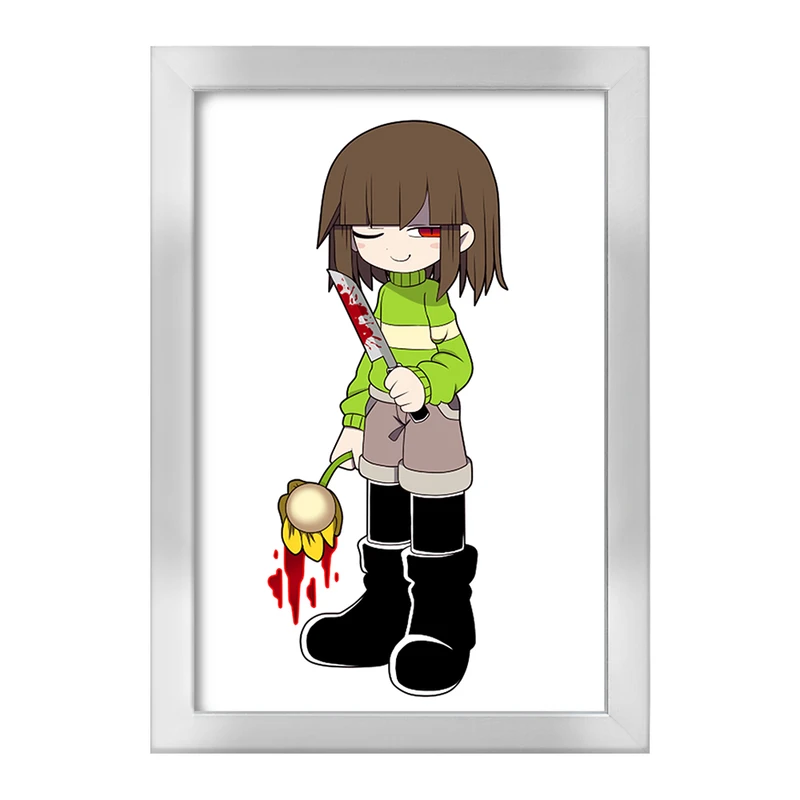 تابلو خندالو طرح بازی آندرتیل (Undertale) کد 31794