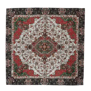 رومیزی ترمه طرح شقایق کد 138