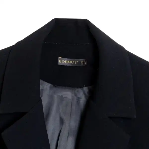 کت زنانه برنس مدل آدنا رنگ مشکی