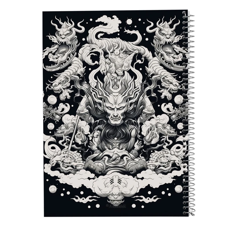 دفتر نقاشی 50 برگ مدوپد مدل Vindland Saga کد DF3254