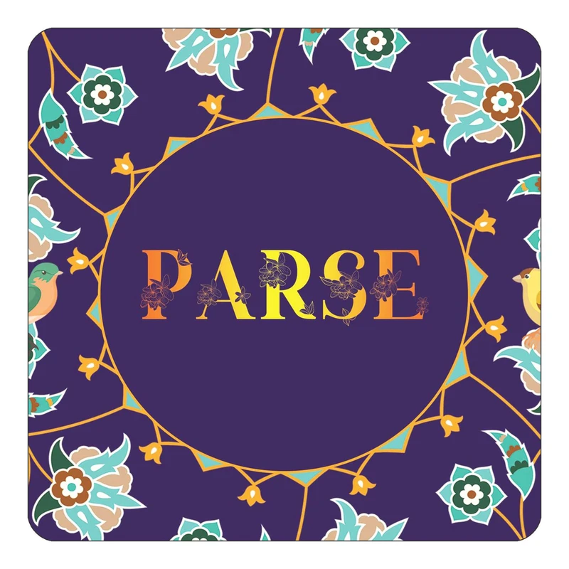 مگنت کاکتی طرح اسم پارسه parse مدل گل و بلبل کد mg16770