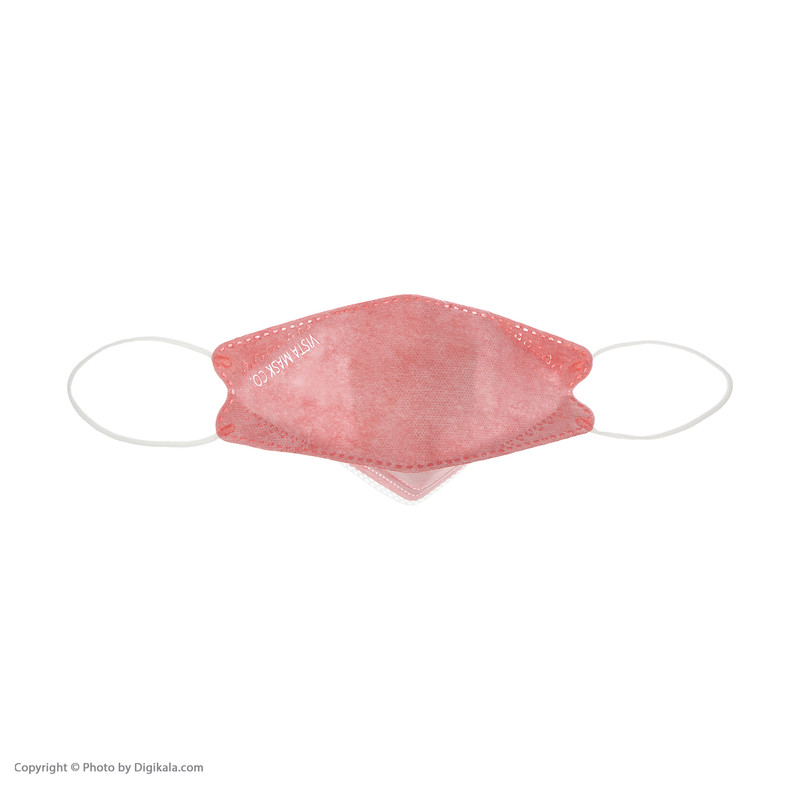 ماسک تنفسی ویستا ماسک مدل 3D کد 10 بسته 25 عددی