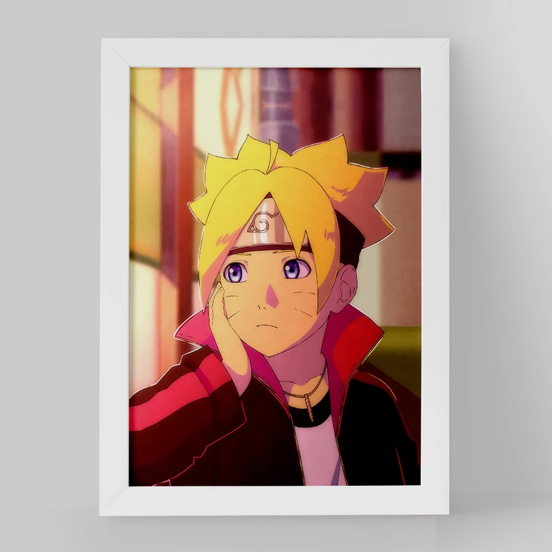 تابلو خندالو مدل بوروتو اوزوماکی انیمه بوروتو کد 15726