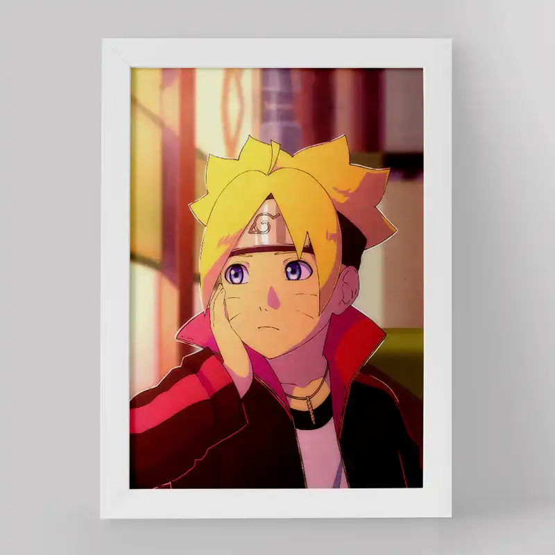 تابلو خندالو مدل بوروتو اوزوماکی انیمه بوروتو کد 15726