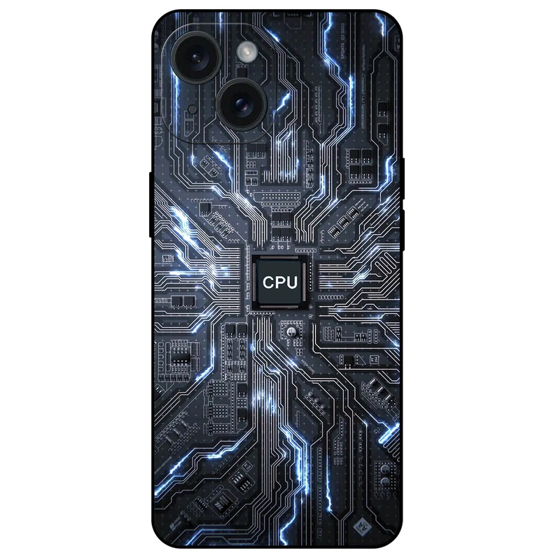 کاور مگافون طرح مدار مدل 8009 مناسب برای گوشی موبایل اپل iPhone 15   