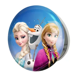 آینه جیبی خندالو طرح فروزن السا و آنا مدل تاشو کد 24783 