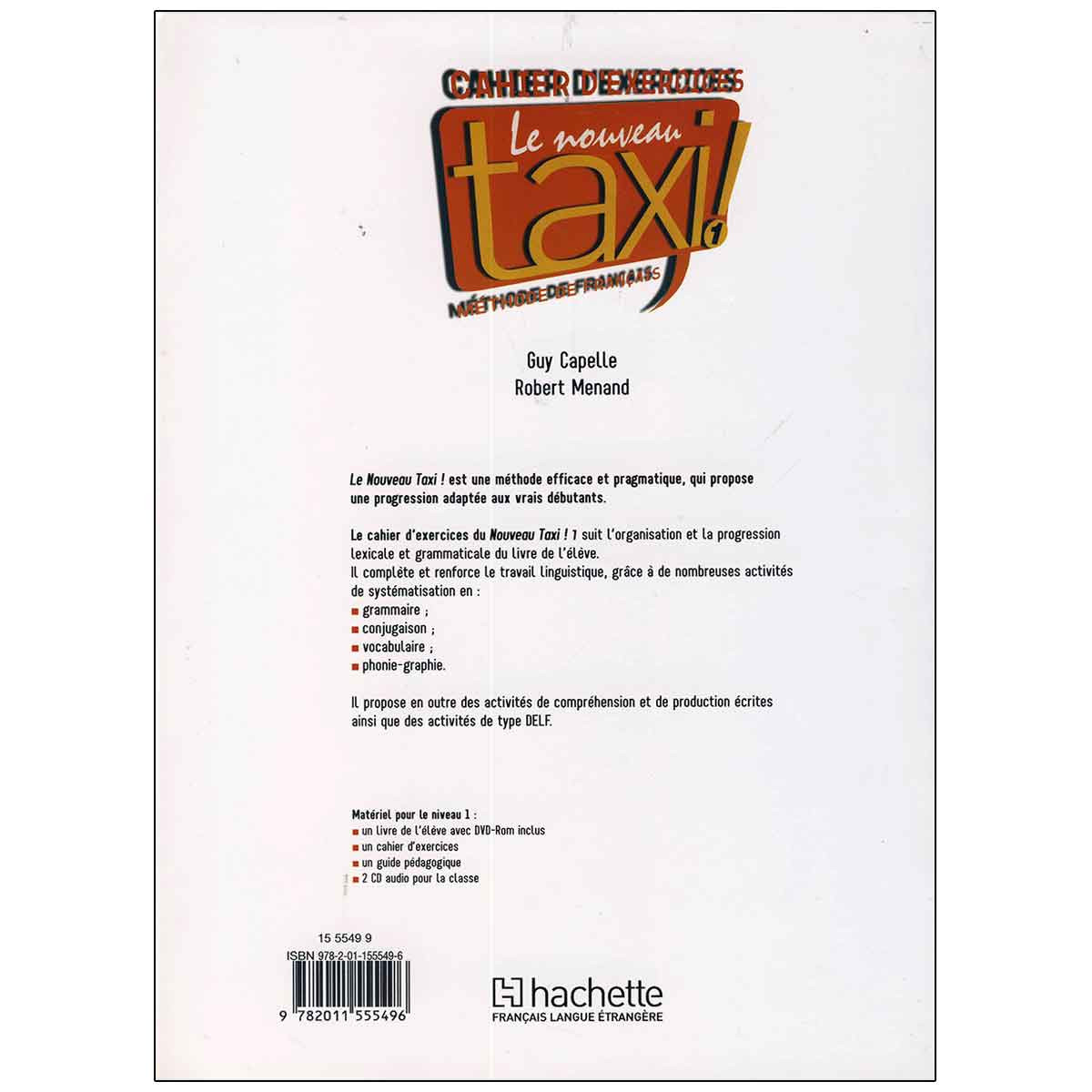 کتاب Taxi 1 اثر Guy Capelle and Robert Menand انتشارات hachette
