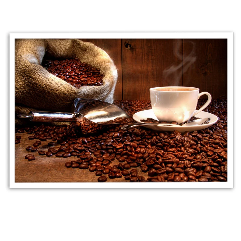 تابلو بکلیت طرح دانه قهوه مدل W-5284