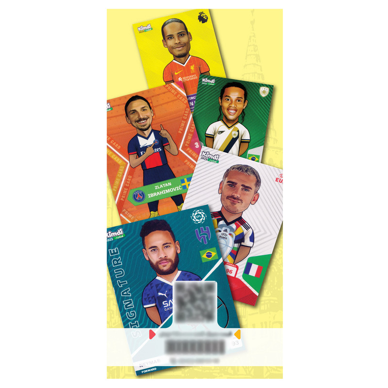 آلبوم کارت فوتبالی کیمدی مدل کلاسیک