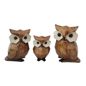 مجسمه مدل OWL مجموعه 3 عددی