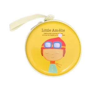 جعبه دکوری مدل قوطی فلزی زیپی little amelie کد 9