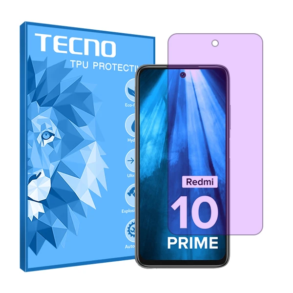  محافظ صفحه نمایش آنتی پرپل تکنو مدل Resistant مناسب برای گوشی موبایل شیائومی Redmi 10 Prime