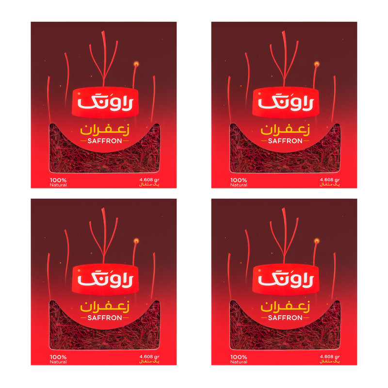 زعفران راونگ - 18.432 گرم بسته 4 عددی