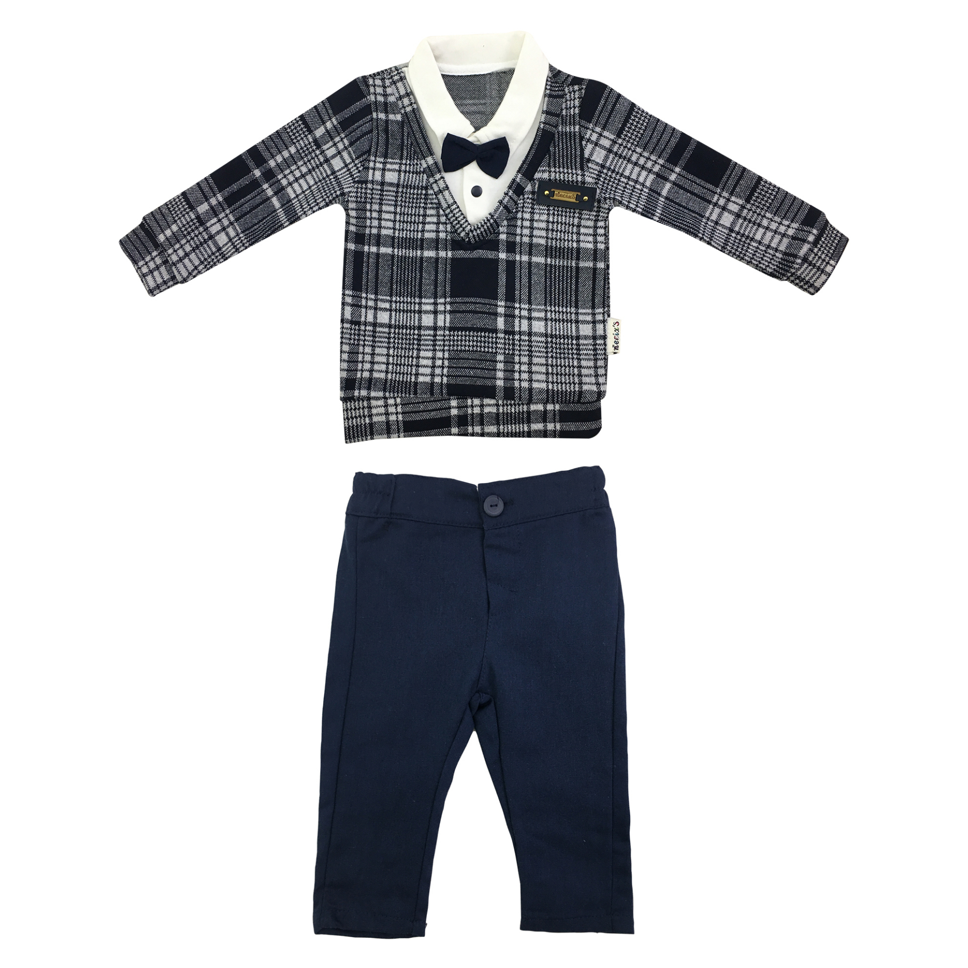 ست تی شرت وشلوار پسرانه مدل necixs 2891