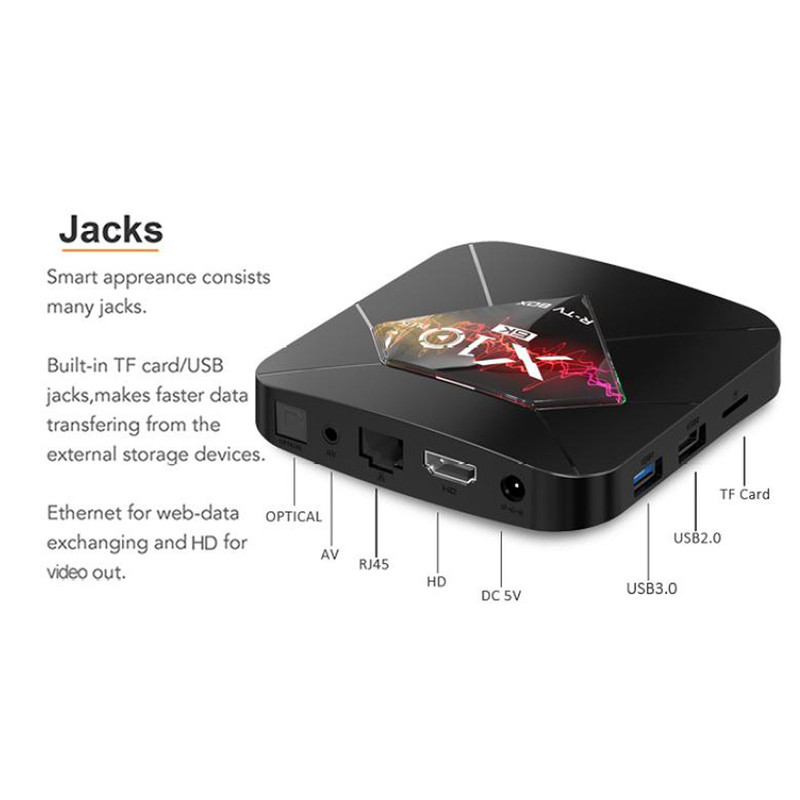 اندروید باکس مدل X10 Plus 6K 4-64 اندروید باکس مدل X10 Plus 6K 4-64