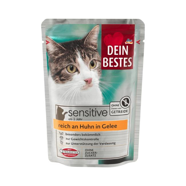 کنسرو گربه دین بستس مدل مرغ وزن 100 گرم