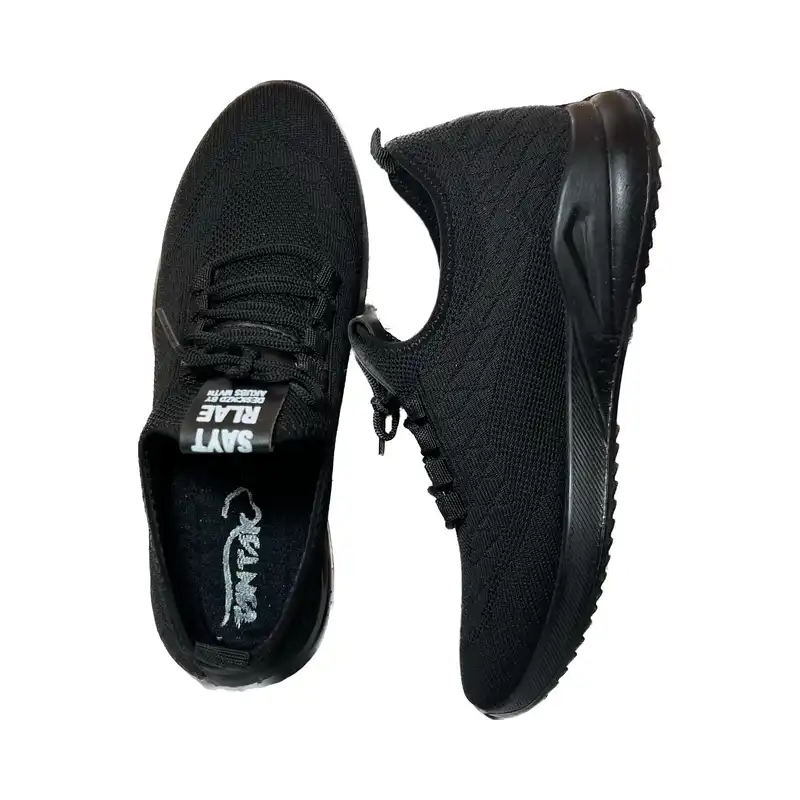 کفش راحتی تن تاک مدل آرشام بندی 1400 رنگ مشکی