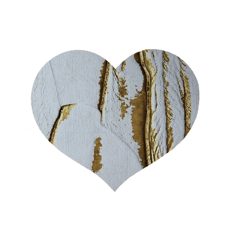 پادری مدل قلب طرح کلاسیک کد 8808 سایز 90x90 سانتی متر