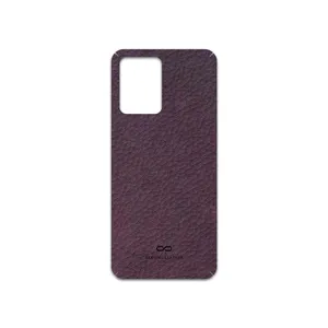 MAHOOT Purple-Leather Cover Sticker for Xiaomi Redmi Note 12 5G