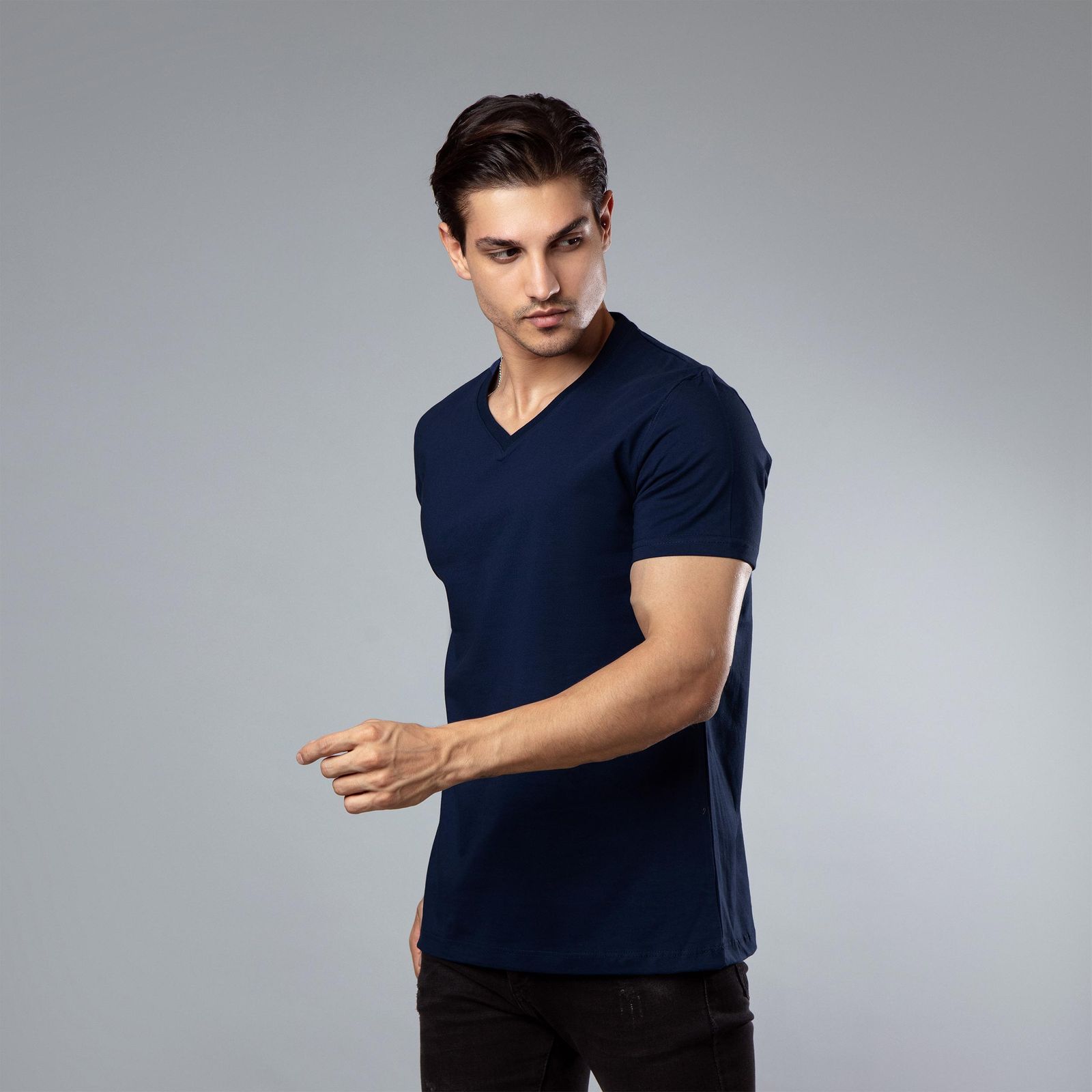 تی شرت آستین کوتاه مردانه باینت مدل 2261485-59 -  - 1