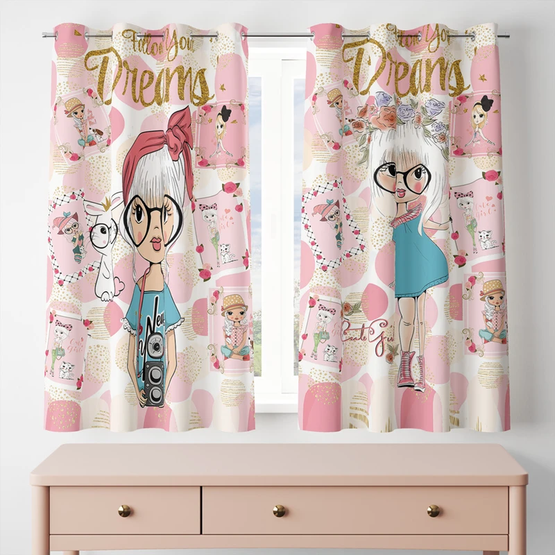 پرده مدل مخمل پانچی کد 8357 سایز 200x140 سانتی متر 