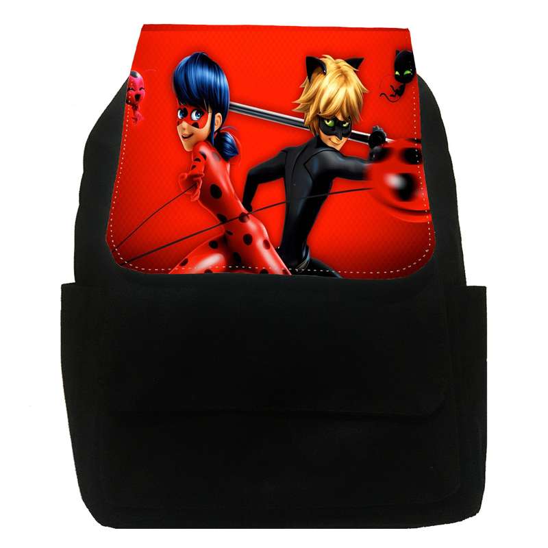 کوله پشتی طرح دختر کفشدوزکی کد pk23