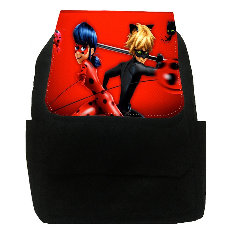 کوله پشتی طرح دختر کفشدوزکی کد pk23